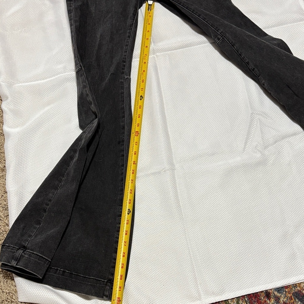Free People Charcoal Flare Jeans - Picture 11 of 12